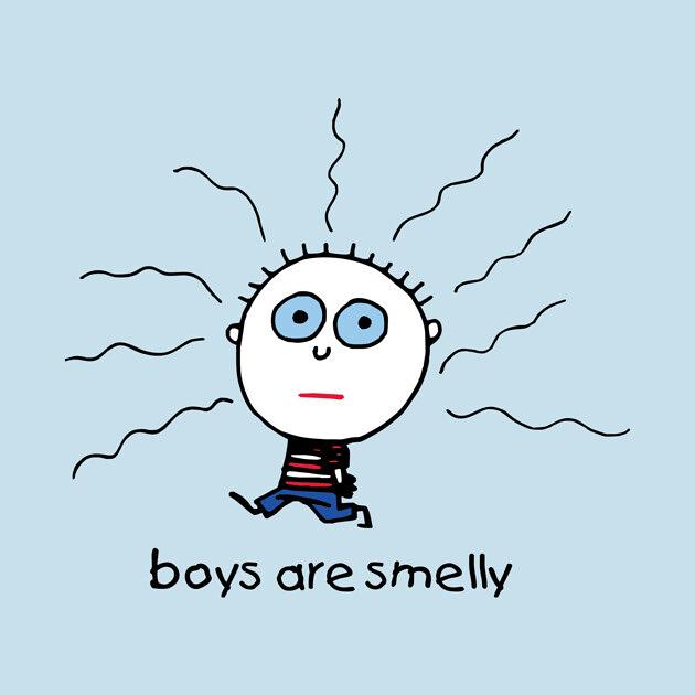 TeePublic: Boys Are Smelly