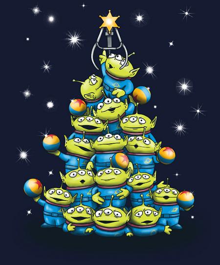 Qwertee: Ohh... The Claw-mas Tree!