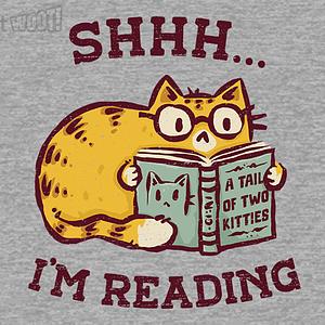 Graphic for Shhhh - I'm Reading