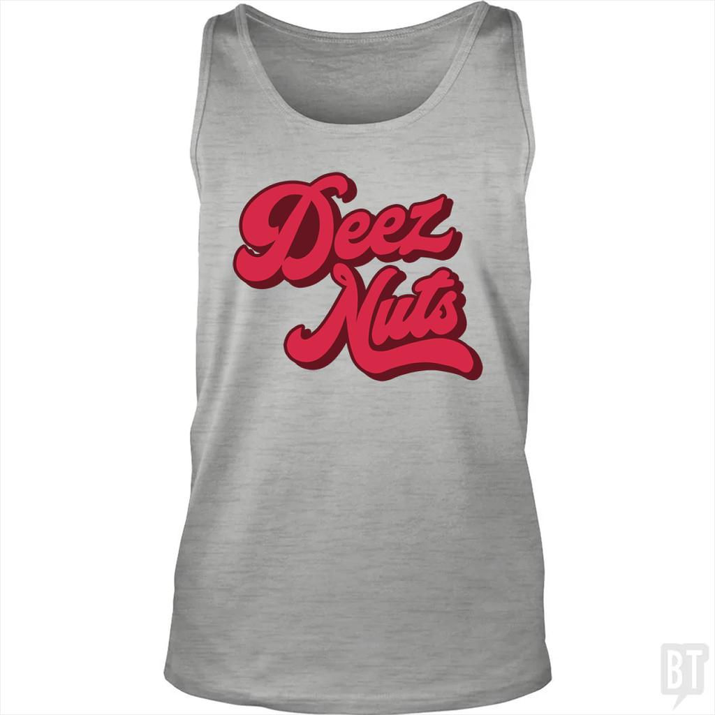 BustedTees: Deez Nuts Tank Top