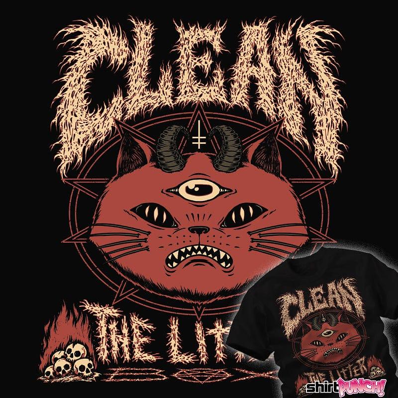 ShirtPunch: Clean The Litter Box