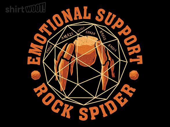 Woot!: Emotional Support Rock Spider