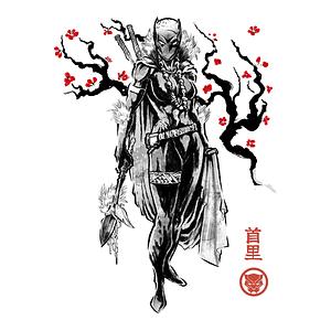 Graphic for The Panther Princess Sumi-E