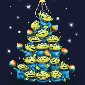 Graphic for Ohh... The Claw-mas Tree!