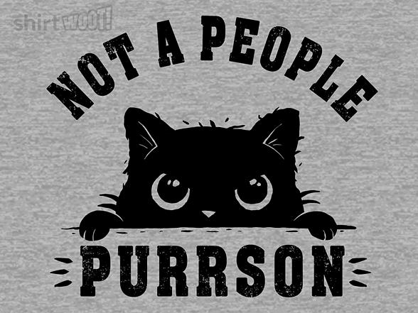 Woot!: Not A People Purrson