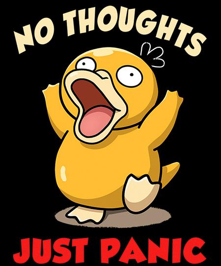 Qwertee: No Thoughts Just Panic