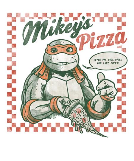 Qwertee: Mikey's Pizza