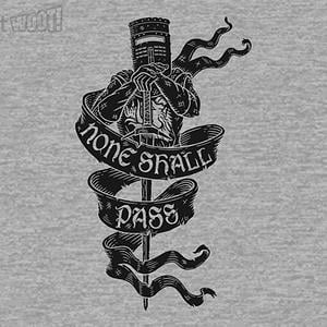 Graphic for None Shall Pass Tattoo