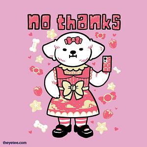 Graphic for no thanks
