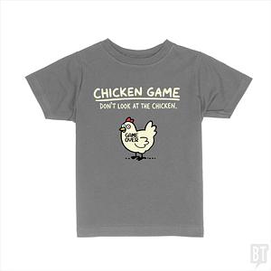 Graphic for Chicken Game Kids Shirt