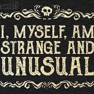 Graphic for Strange and Unusual