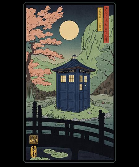 Qwertee: Traveler in Japan
