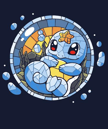 Qwertee: Mosaic Water