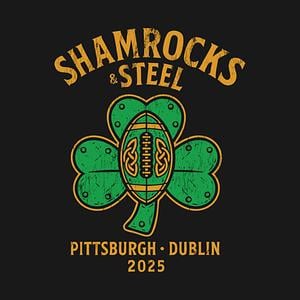 Graphic for Shamrocks & Steel: Pittsburgh x Dublin 2025 Football
