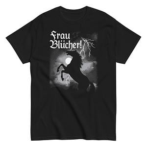 Graphic for Frau Blucher!