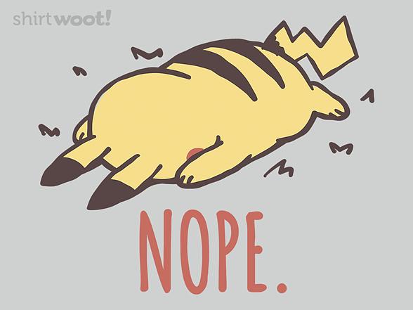 Woot!: Pika-nope