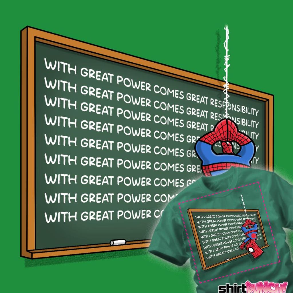 ShirtPunch: Spider Detention