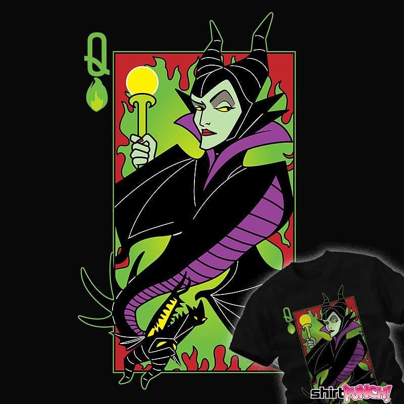 ShirtPunch: Queencard Maleficent