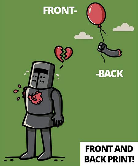 Qwertee: Knight With Balloon