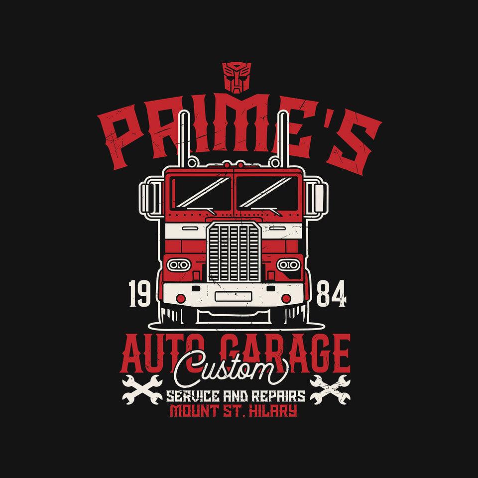 TeeFury: Prime's Auto Garage