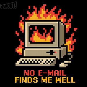 Graphic for Pixel Email Fire Computer
