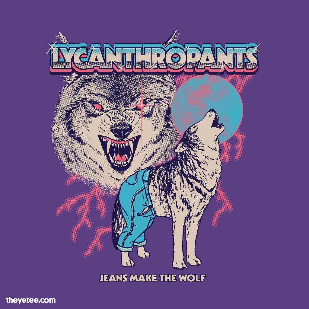 The Yetee: Lycanthropants