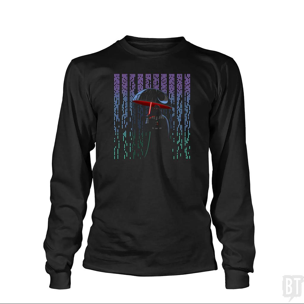 BustedTees: Sith In The Rain Long Sleeve