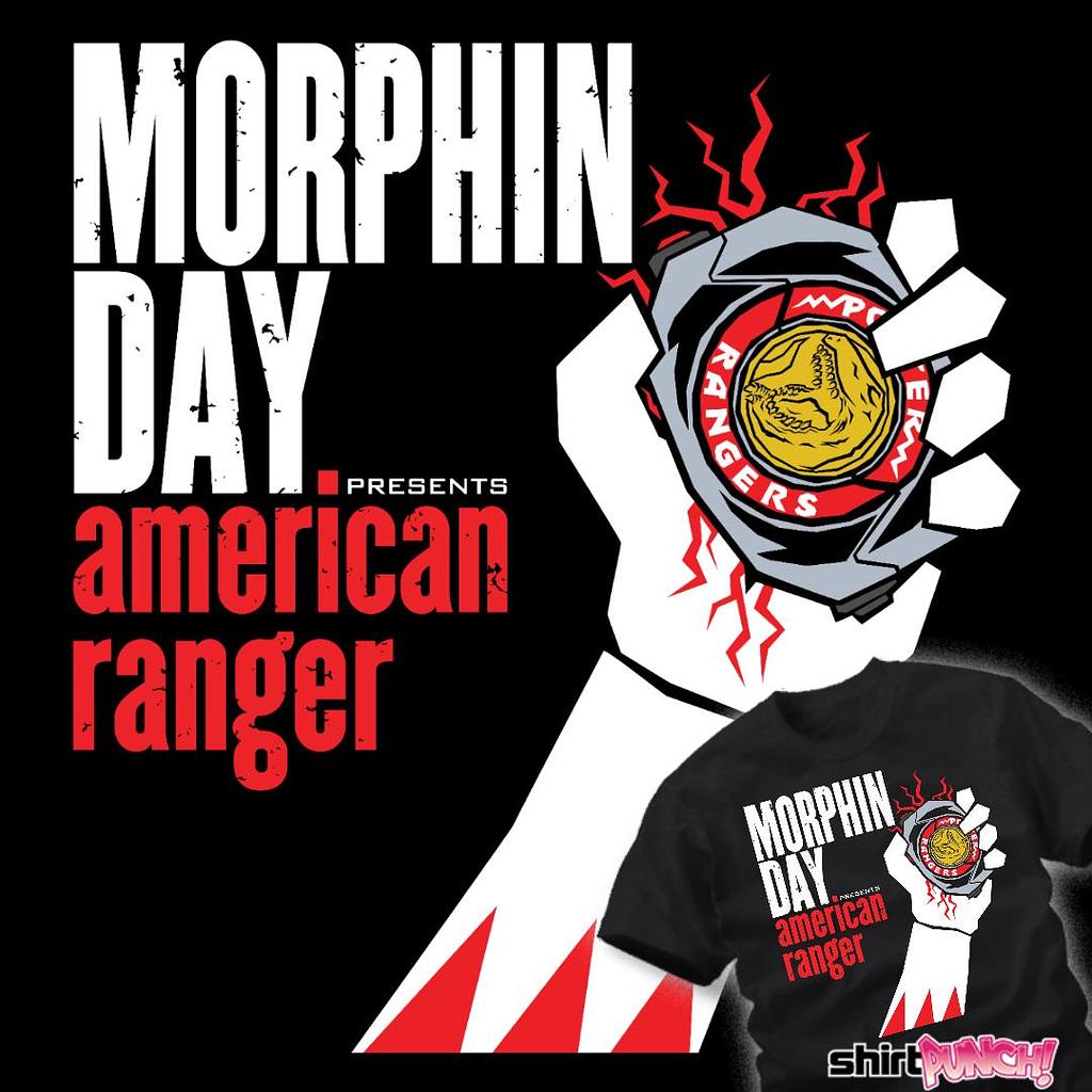 ShirtPunch: Morphin Day