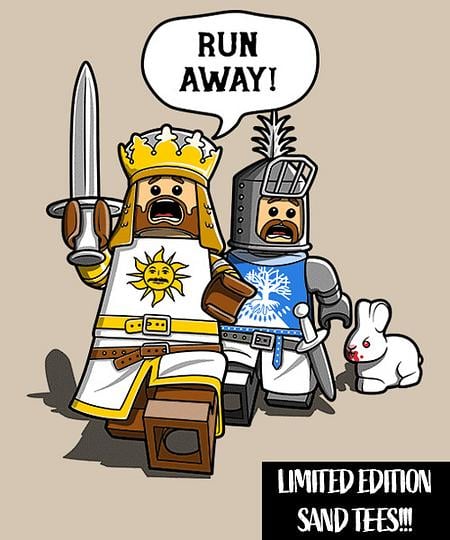 Qwertee: The Cowardly King
