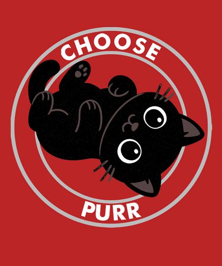Qwertee: Choose purr