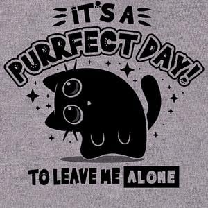 Graphic for Purrfect Day to Leave me Alone