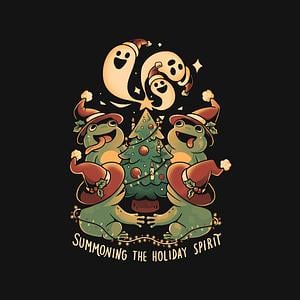 Graphic for Summoning The Holiday Spirit Frogs