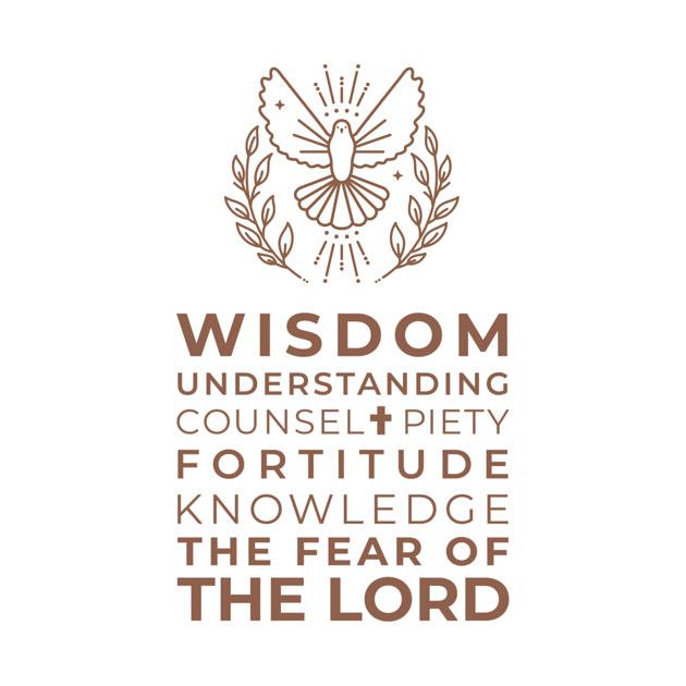 TeePublic: 7 Gifts of the Holy Spirit — Catholic Confirmation