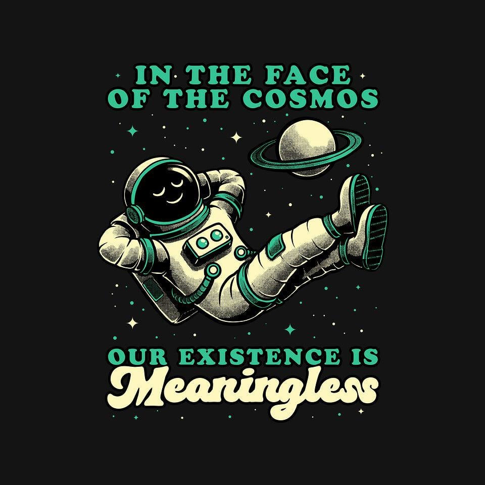 TeeFury: Existential Crisis Astronaut