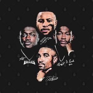 Graphic for Saquon Barkley, Jalen Hurts, A. J. Brown & DeVonta Smith Records