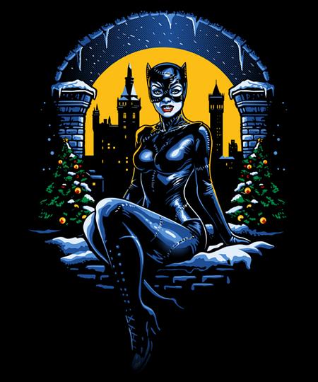 Qwertee: Christmas Kitty