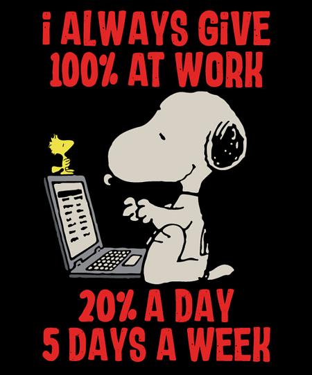 Qwertee: FIVE DAYS A WEEK