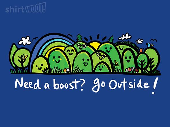 Woot!: Need a Boost? Go Outside