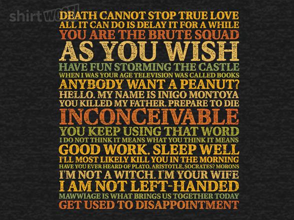Woot!: Inconceivable Quotes