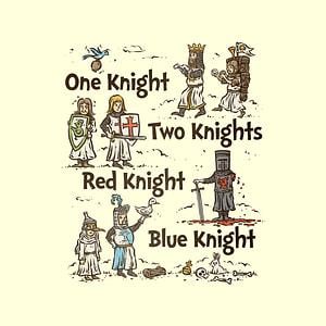 Graphic for Red Knight Blue Knight