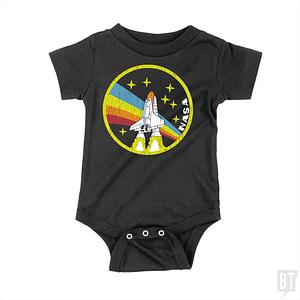 Graphic for Nasa Vintage Colors Baby One-Piece