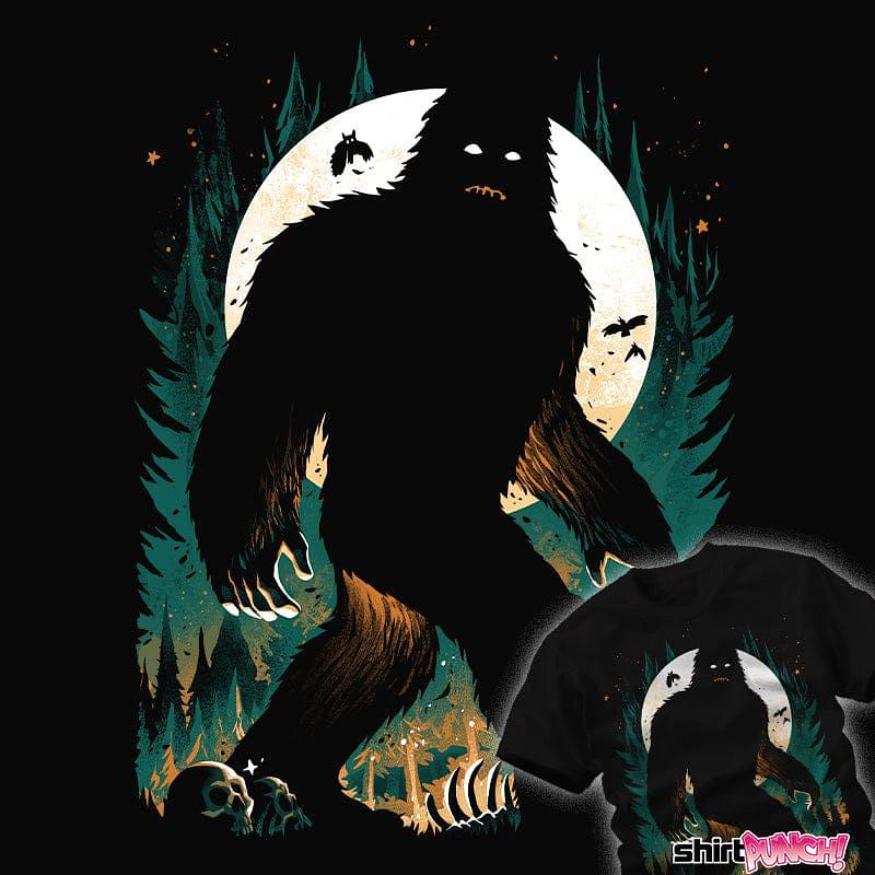 ShirtPunch: Mysterious Bigfoot Of The Forest