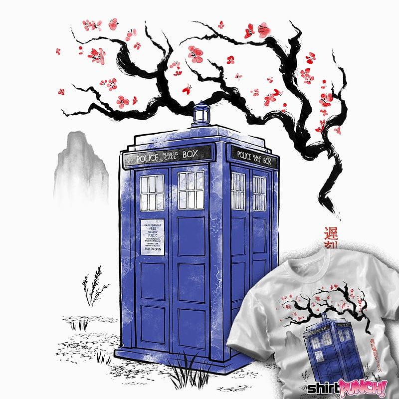 ShirtPunch: Police Box Sumi-E