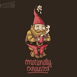 Graphic for Emotionally Exhausted Gnome