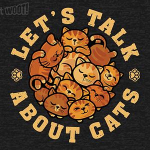 Graphic for Let's Talk About Cats