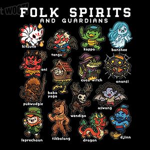 Graphic for Folk Spirits and Guardians