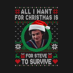 Graphic for All I Want For Christmas Is For Steve To Survive