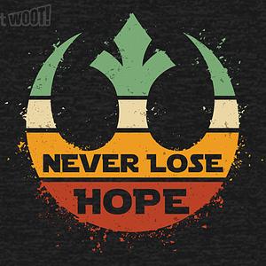 Graphic for Rebels Never Lose Hope