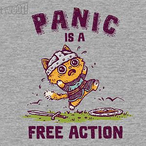 Graphic for Panic Is A Free Action