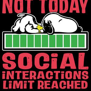 Graphic for social interactions limit reached